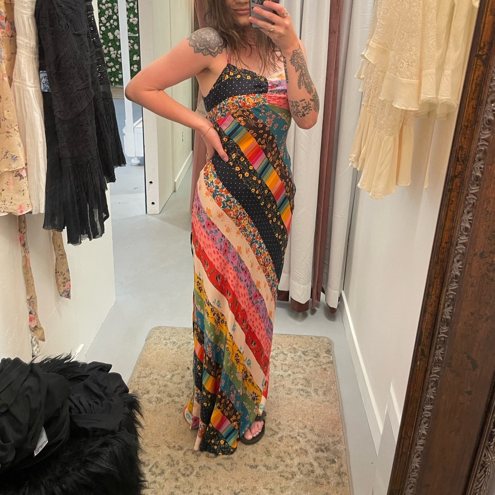 ISO FIONA FREE PEOPLE MAXI DRESS SIZE XS/S
